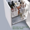 Giá dao thớt Fulco inox nan tròn hình đại diện
