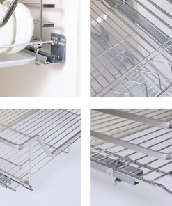 có nên dùng giá xoong nồi bát đĩa boss inox 304 nan dẹt