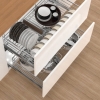 giá xoong nồi bát đĩa euroking inox 304 nan dẹt